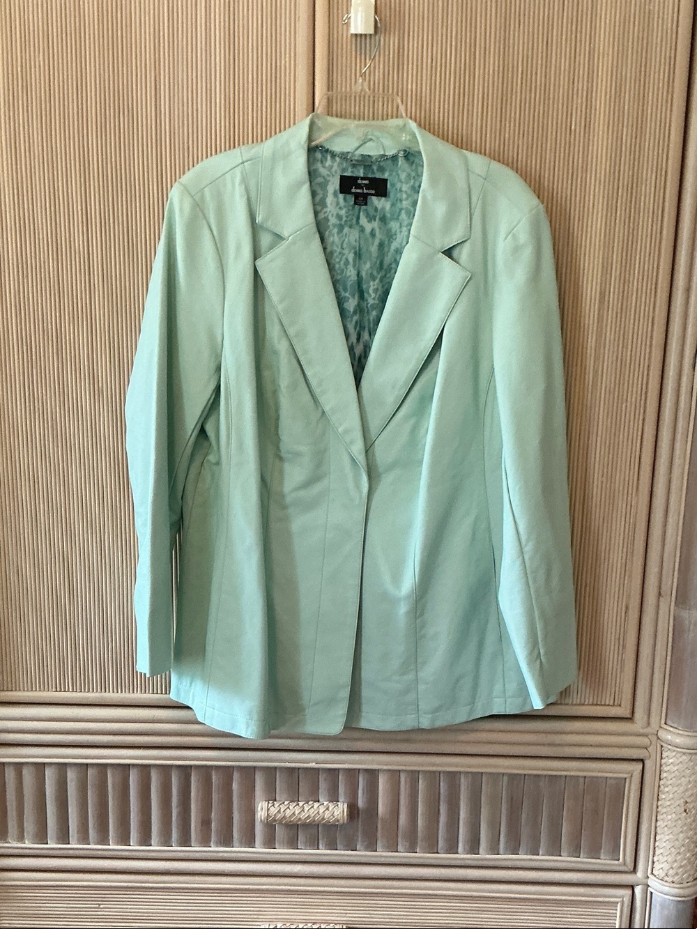 dennis basso Mint Green Women's Blazer